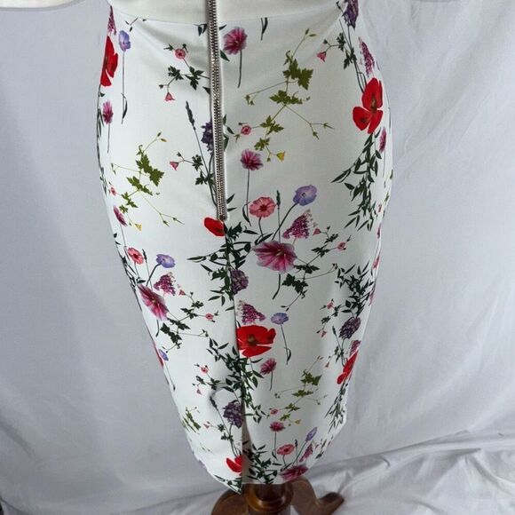 Ted Baker Wesa Hedgerow Dress Floral Sz 1 (US 4/XS) - Picture 9 of 14